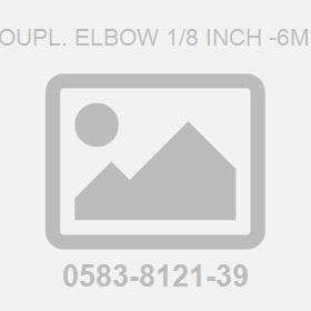Coupl. Elbow 1/8 Inch -6Mm